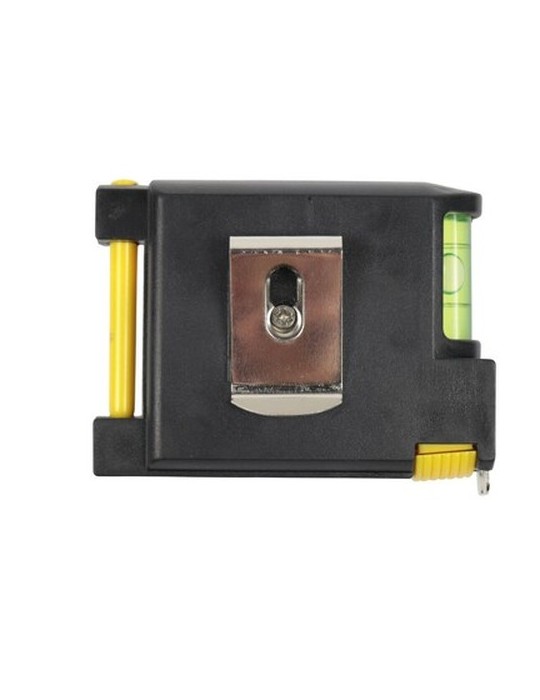 Mètre-ruban 2m, niveau à bulle, carnet, stylo bille | Lincoln