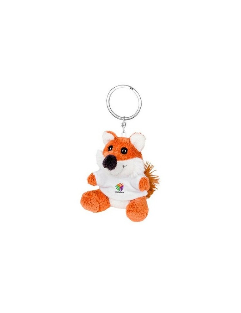 Renard en peluche, porte-clés | Canny