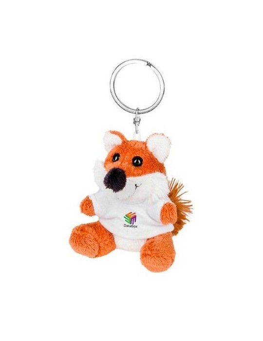 Renard en peluche, porte-clés | Canny