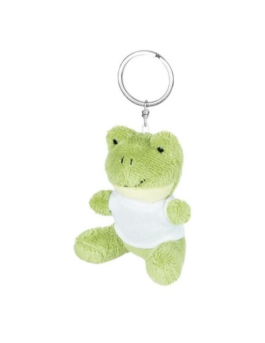 Grenouille en peluche, porte-clés | Sallie