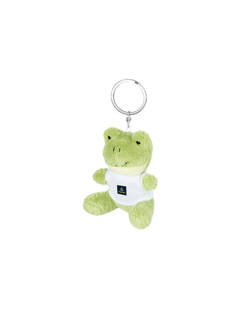 Grenouille en peluche, porte-clés | Sallie