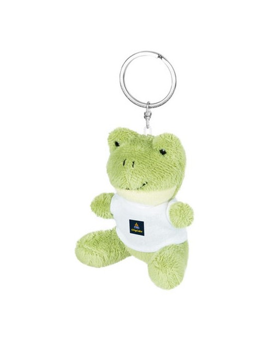 Grenouille en peluche, porte-clés | Sallie