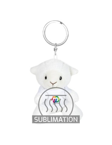Mouton en peluche, porte-clés | Colleen