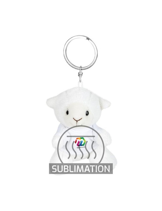Mouton en peluche, porte-clés | Colleen
