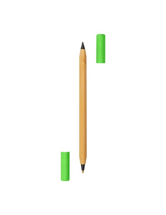 Stylo bille en bambou 2 en 1, crayon "infini" | Mikayla