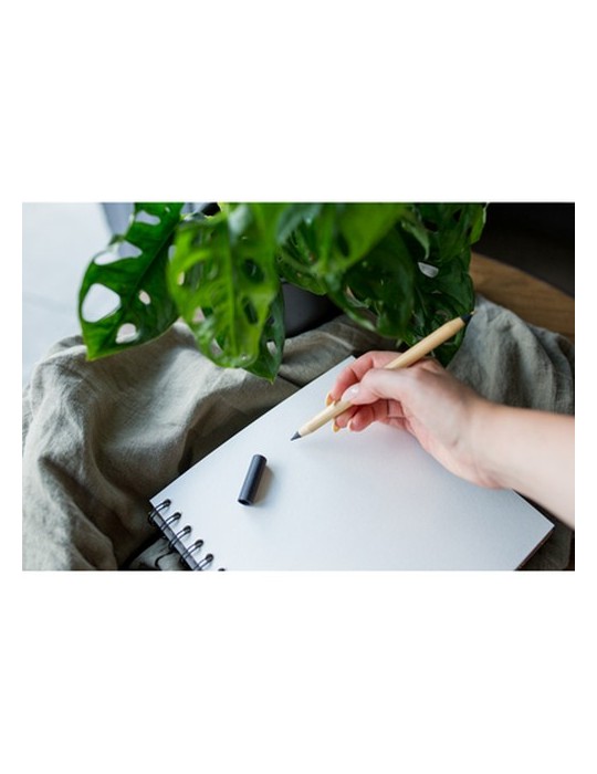 Stylo bille en bambou 2 en 1, crayon "infini" | Mikayla