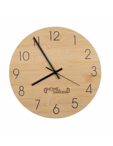 Horloge murale en bambou | Imani
