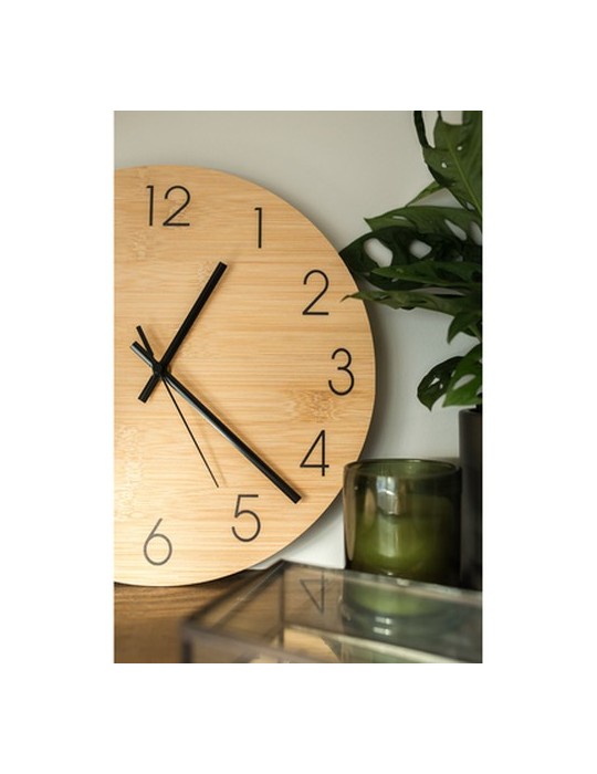 Horloge murale en bambou | Imani