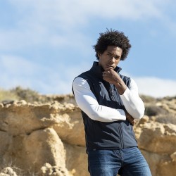 Gilet Éco-responsable Résistant Personnalisé pas cher Jandro Matières : élasthanne Taille textile : XXL Couleurs : bleu goodies 