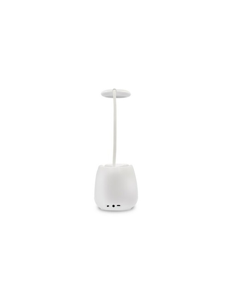 Lampe de bureau, enceinte sans fil 3W, support de téléphone portable, porte-crayons bureau | Asar
