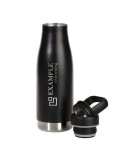 Bouteille isotherme 500 ml Mauro Conti, tasse avec récipient | Noah Matières : acier inoxydable Couleurs : noir impression haute