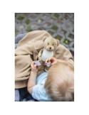 Ours avec une couverture | Phil Matières : polyester Couleurs : beige personnalisable avec votre logo