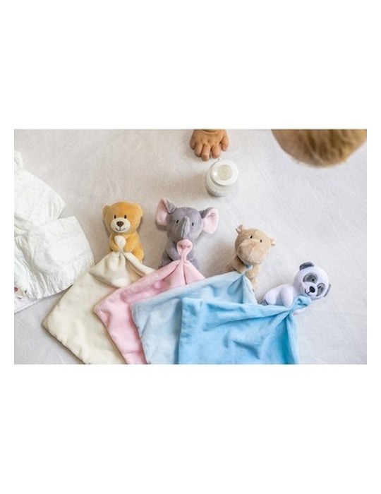 Hippopotame en peluche mini couverture | Ronnie