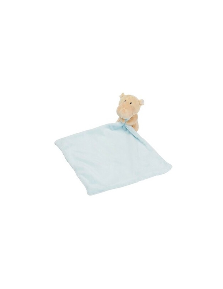 Hippopotame en peluche mini couverture | Ronnie