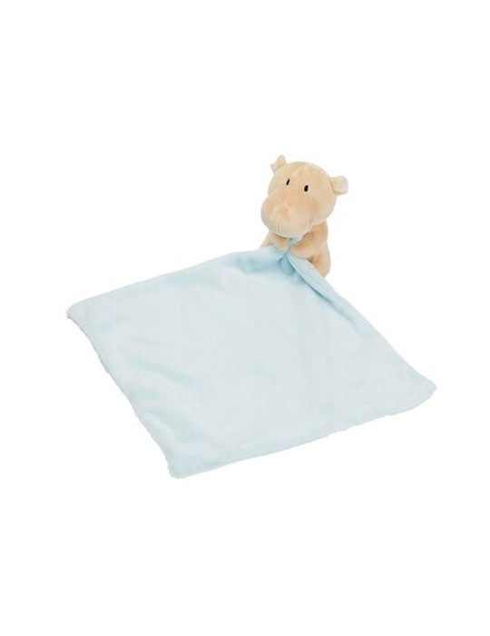 Hippopotame en peluche mini couverture | Ronnie