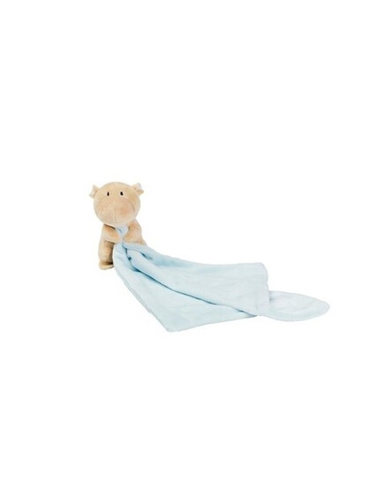 Hippopotame en peluche mini couverture | Ronnie
