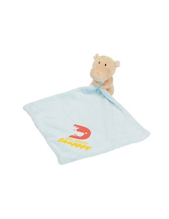 Hippopotame en peluche mini couverture | Ronnie