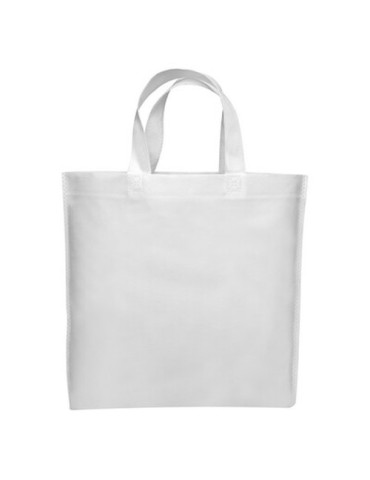Sac shopping | Wade Matières : non tissé Couleurs : blanc 2