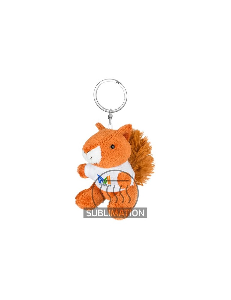 Écureuil en peluche, porte-clés | Ginny
