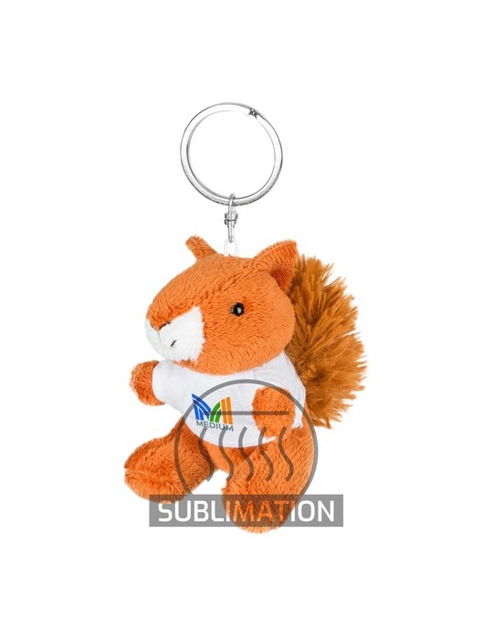 Écureuil en peluche, porte-clés | Ginny