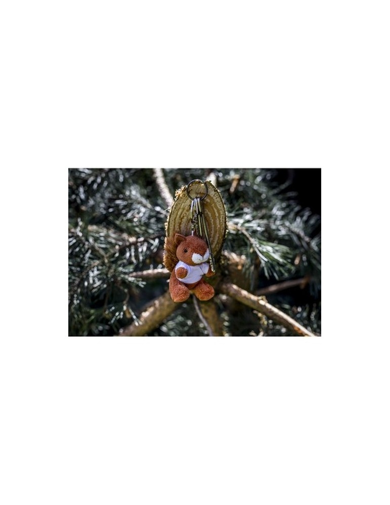 Écureuil en peluche, porte-clés | Ginny