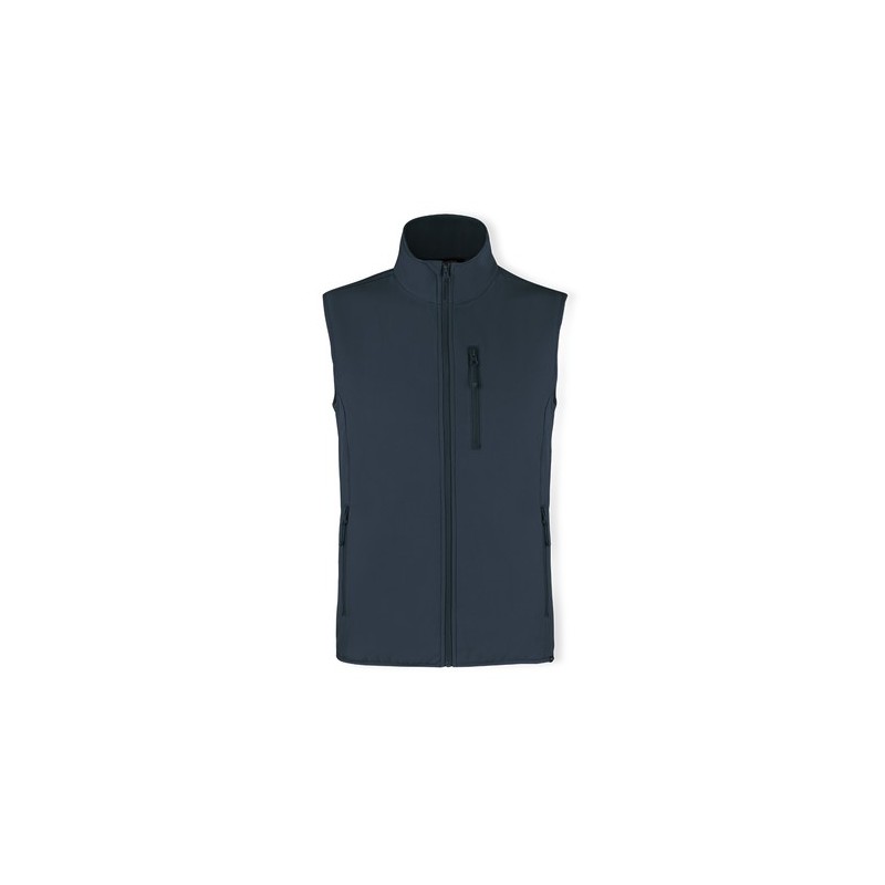 Gilet Éco-responsable Résistant Personnalisé pas cher Jandro Matières : élasthanne Taille textile : XL Couleurs : bleu marine ac