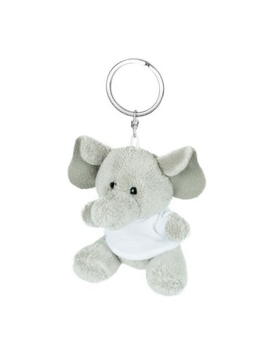 Éléphant en peluche, porte-clés | Hugo