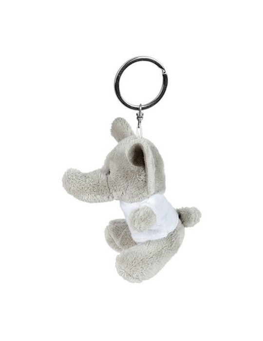 Éléphant en peluche, porte-clés | Hugo