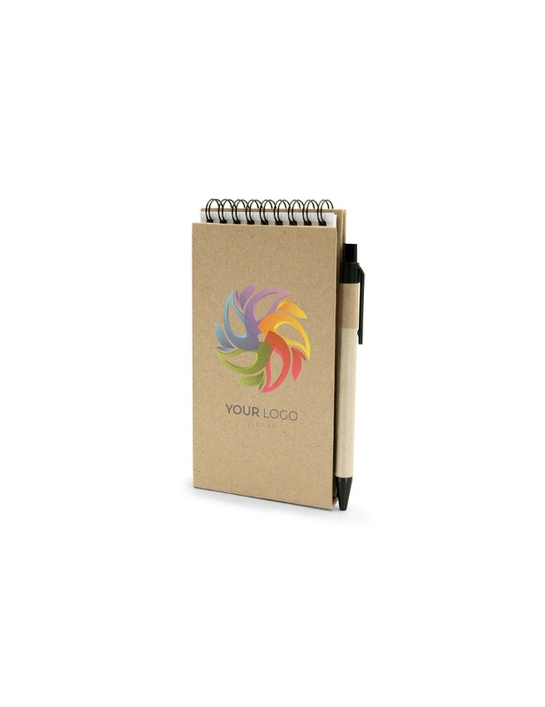 Porte-mémo, carnet, stylo à bille, notes autocollantes | Madelyn