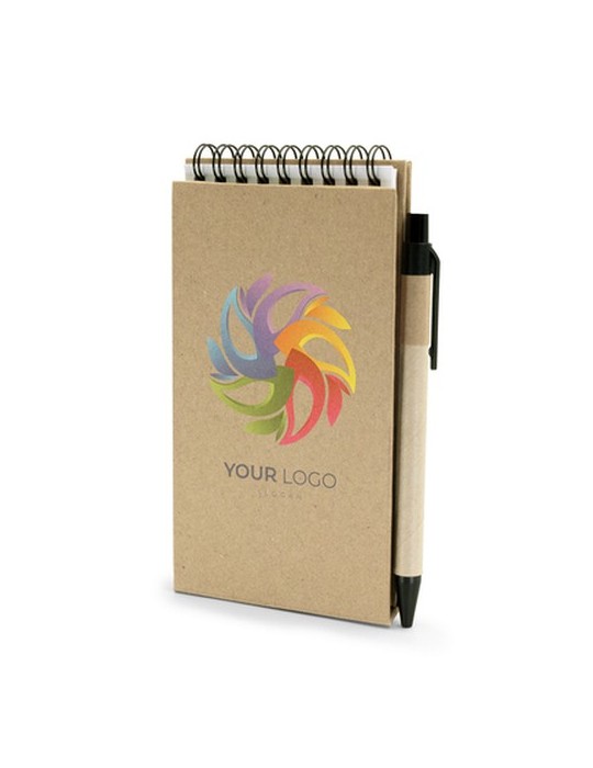 Porte-mémo, carnet, stylo à bille, notes autocollantes | Madelyn