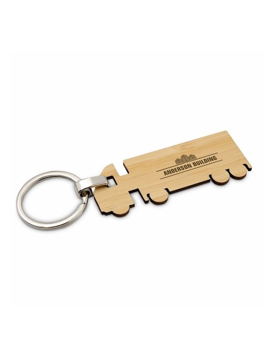 Porte-clés "camion" en bambou | Tuva