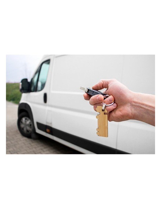 Porte-clés "camion" en bambou | Tuva