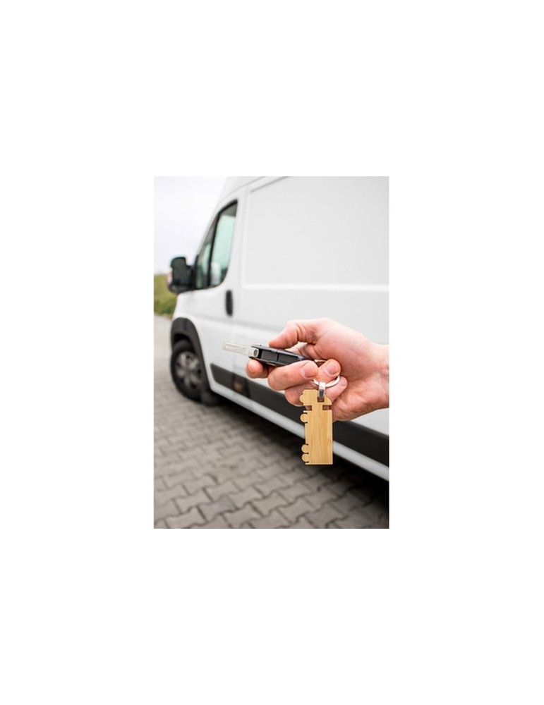 Porte-clés "camion" en bambou | Tuva