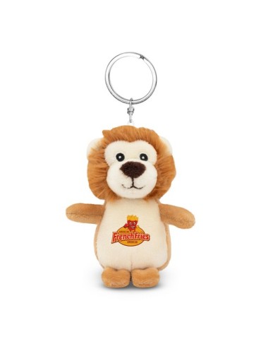 Lion en peluche, porte-clés | Bilge