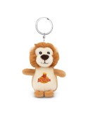 Lion en peluche, porte-clés | Bilge Couleurs : brun clair