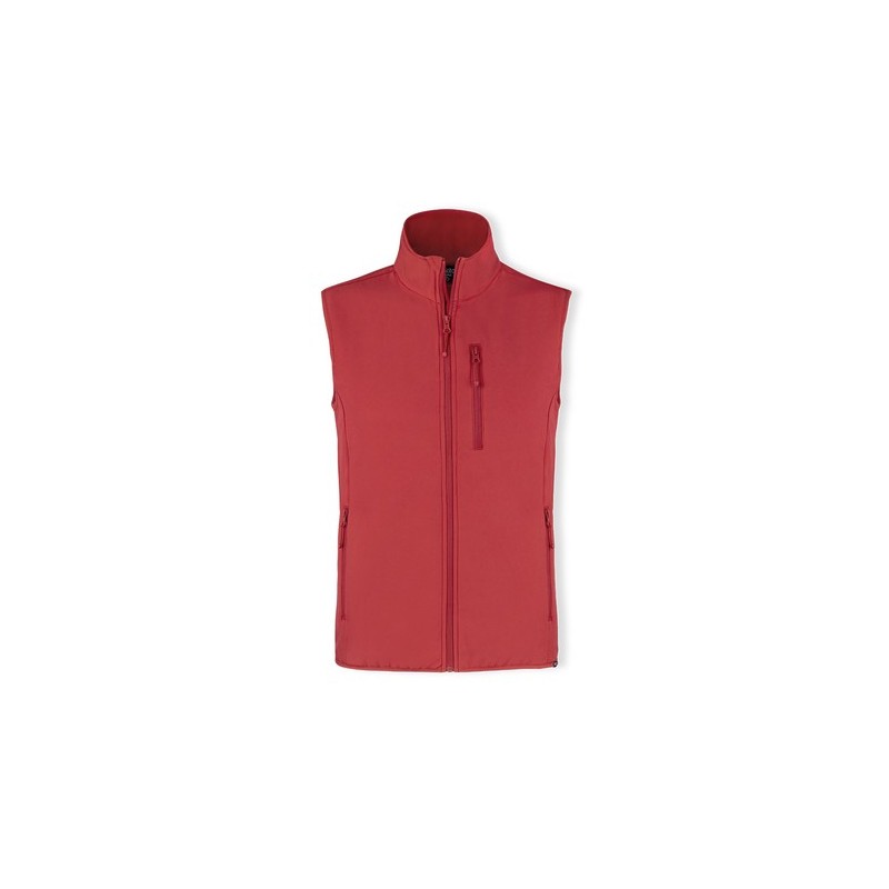 Gilet Éco-responsable Résistant Personnalisé pas cher Jandro Matières : élasthanne Taille textile : L Couleurs : rouge accessoir