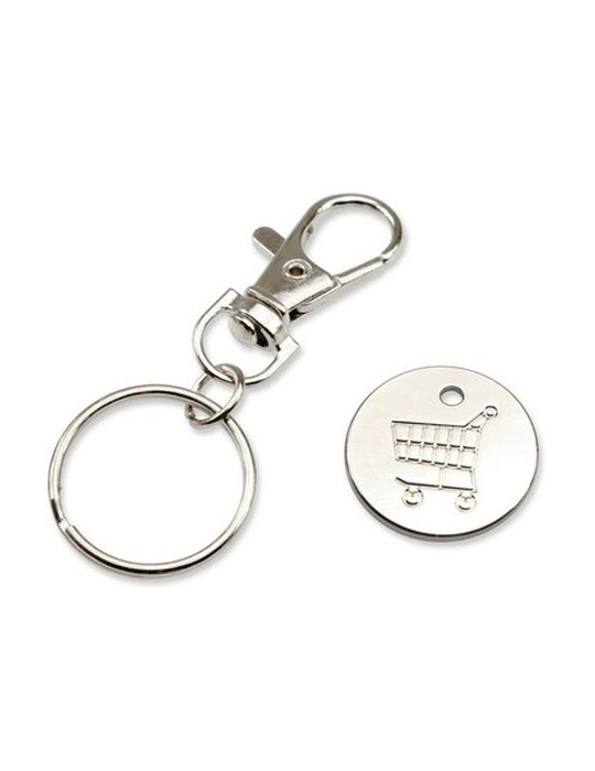 Porte-clés avec jeton charriot