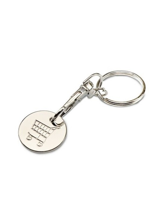 Porte-clés avec jeton charriot