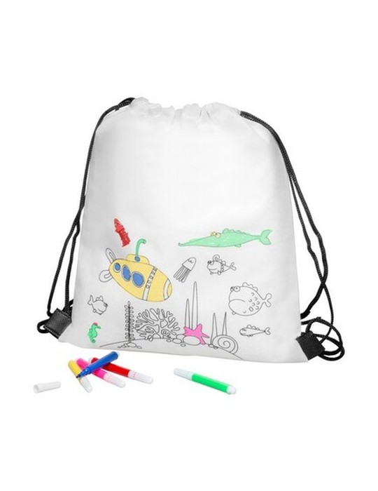 Sac à cordon pour colorier, feutres | Franklin