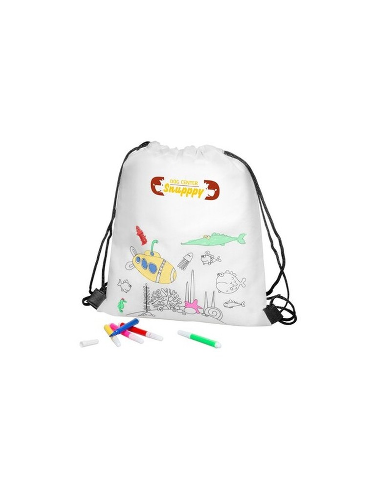 Sac à cordon pour colorier, feutres | Franklin