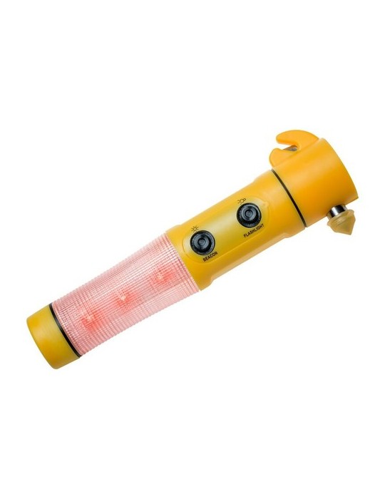 Torche de secours 1 LED, coupe-ceinture, marteau de sécurité | Auden