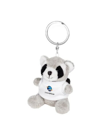 Racoon en peluche, porte-clés | Lewis Matières : polyester Couleurs : gris livraison express 24h 48h