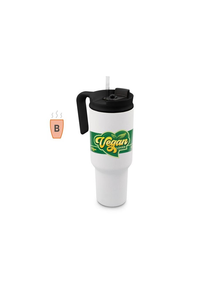 Mug isotherme 1100 ml Air Gifts avec poignée ergonomique | Ony