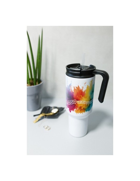 Mug isotherme 1100 ml Air Gifts avec poignée ergonomique | Ony