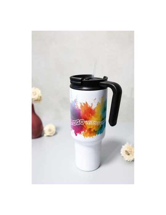 Mug isotherme 1100 ml Air Gifts avec poignée ergonomique | Ony