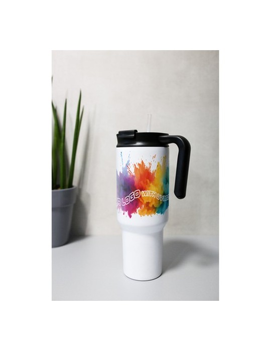Mug isotherme 1100 ml Air Gifts avec poignée ergonomique | Ony
