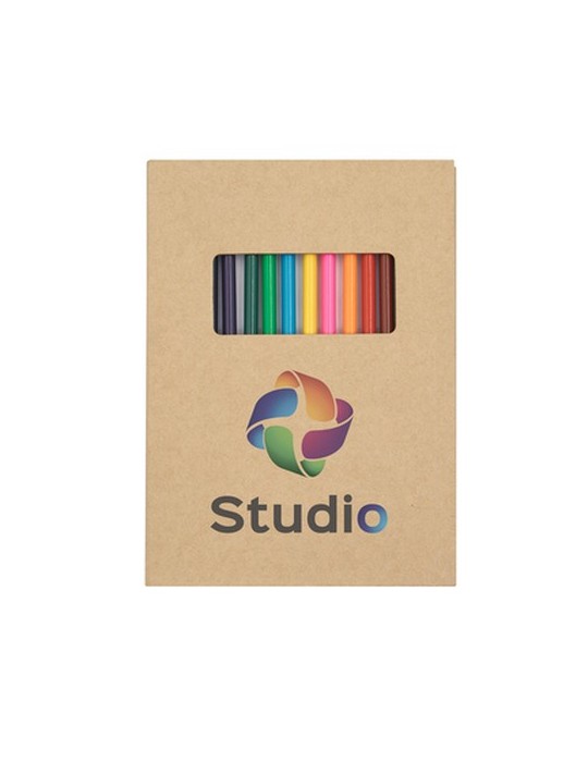 Set de crayons de couleur, carnet de notes | Paddy