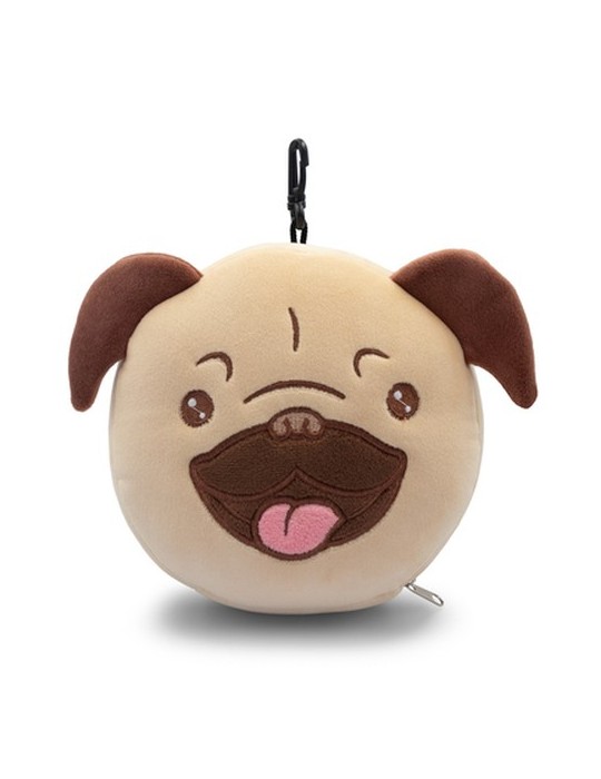Chien en peluche, oreiller de voyage, masque pour les yeux | Atta