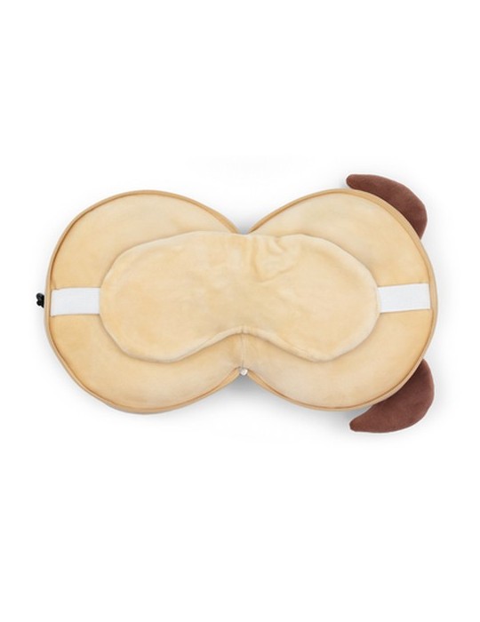 Chien en peluche, oreiller de voyage, masque pour les yeux | Atta