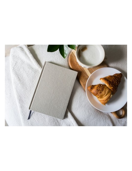 Carnet de notes environ A5 B'RIGHT avec couverture en coton recyclé | Tamytrice